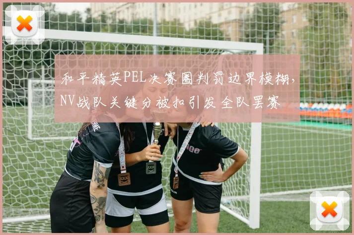 和平精英PEL决赛圈判罚边界模糊，NV战队关键分被扣引发全队罢赛